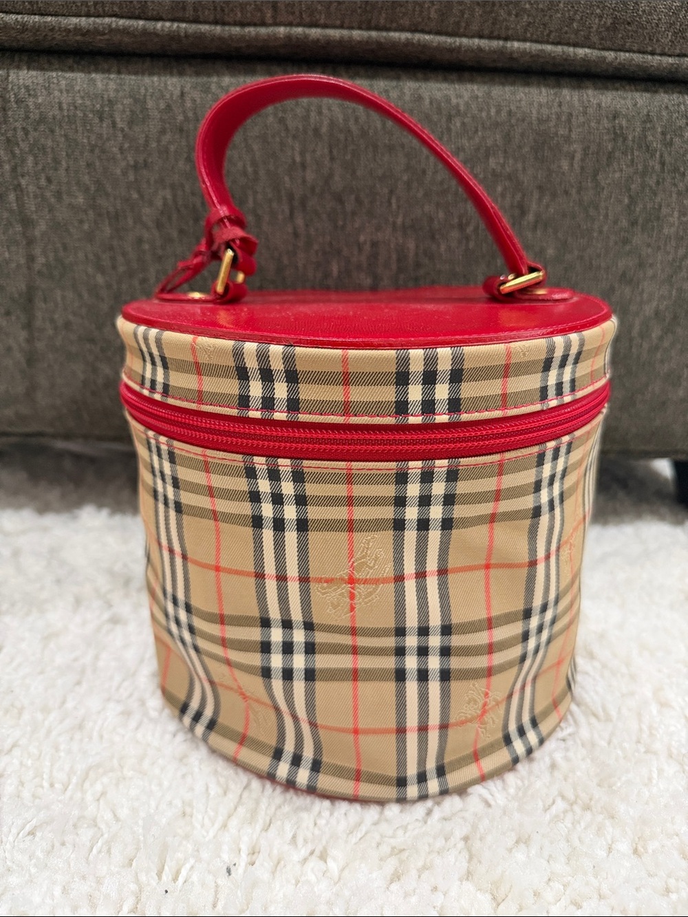 Burberry Makeup Vanity Bag Handbag